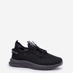 Black Mesh Sneakers FLEXA Women’s Lightweight Sport Low-Top EU 36–40