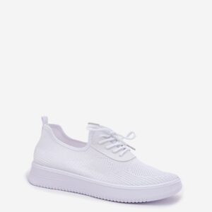 VANTA Unisex White Mesh Sneakers – Lightweight, Sizes 36–40