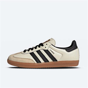 Adidas Samba OG B75806 – White Leather Men’s Classic Retro Sneakers with Gum Sole
