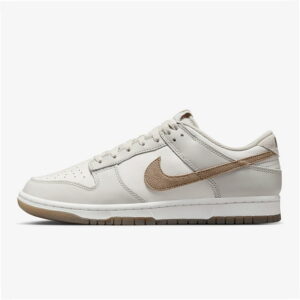 Nike Dunk Low Retro SE FJ4188-001 – Beige Leather Men’s Retro Basketball-Inspired Sneakers