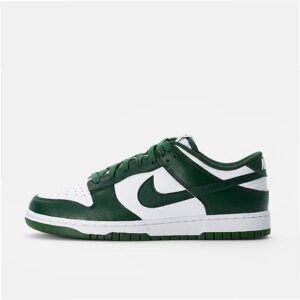Nike Dunk Low DD1391-101 – White Green Leather Men’s Retro Basketball-Inspired Lifestyle Sneakers