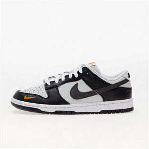Nike Dunk Low FN7808-001 – Black White Leather Men’s Retro Basketball-Inspired Lifestyle Sneakers